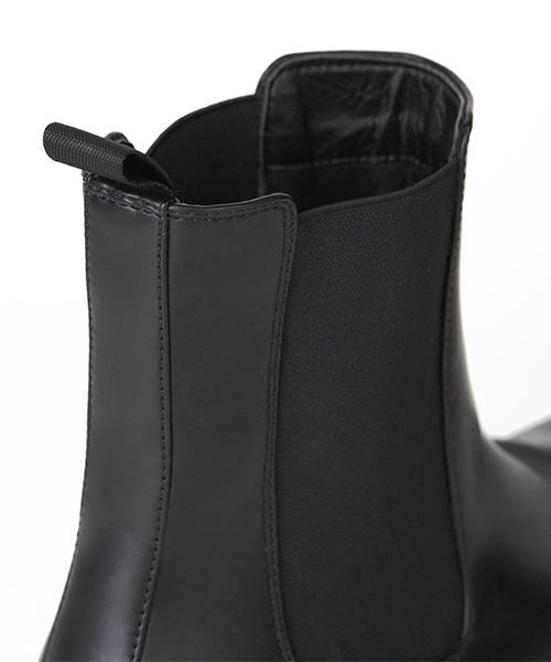 Draw Fit Modern Chelsea Rain Boots [Black]