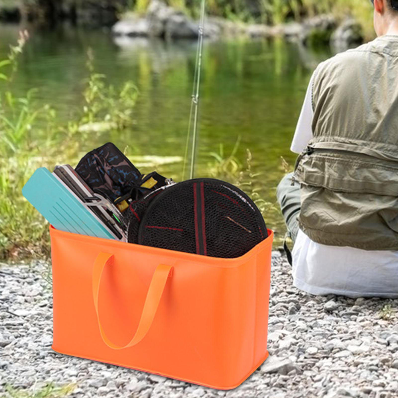 

Fish Transport Bag with Waterproof Design for Fishing Gear Storage 42L