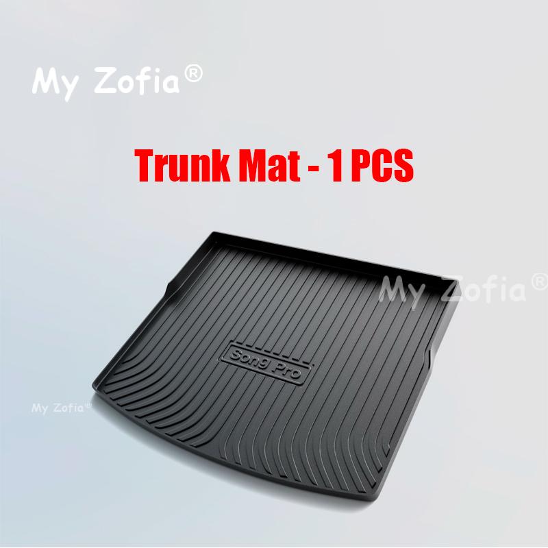 For BYD Sealion 5 DM-i 2025 2026 Car TPE Rear Seat Backrest Protective Pad Trunk Mat Anti-Kick Pad Car Interior Accessories