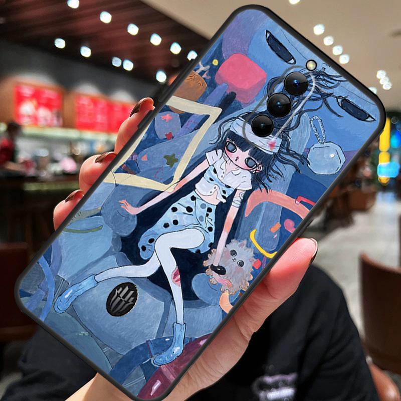 Cartoon Aesthetic Aya Takano Case For ZTE Nubia Red Magic 8S 9S 10S 8 9 10 Pro Plus 6S 7S 6 7 Pro 5G 6R 11 Pro Plus Cover