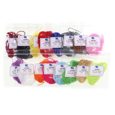 4 m/confezione Materiale per legare le mosche in ciniglia ultra fine Filato in ciniglia Dub per Woolly Bugger Body Flexo Crabs Worm Flies Trout Fishing Fly Bait