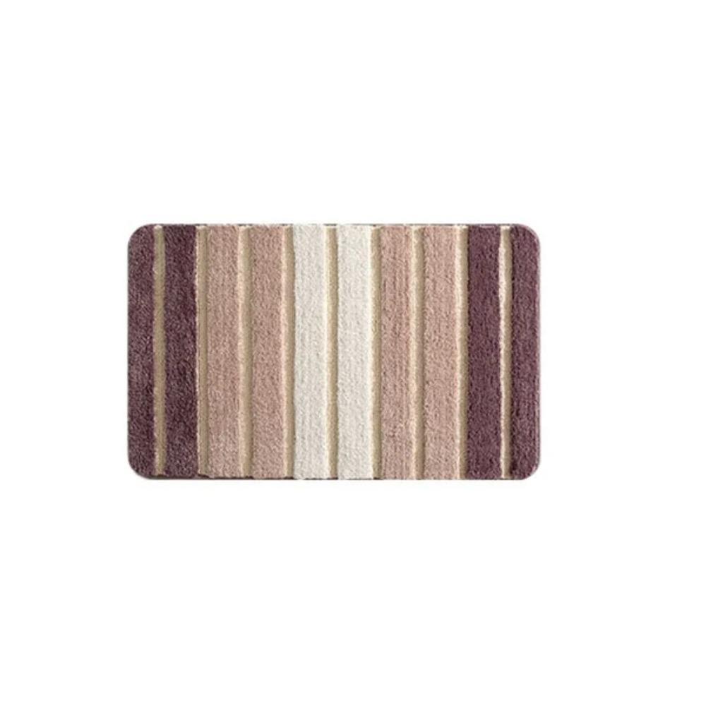 Thickened Stripe Bath Mat Absorbent Floor Mat Bathroom Accessories Entrance Mat  Bath Room