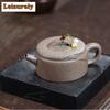 190ml Yixing Purple Clay Teapots Handmade Large Caliber Pot Raw Ore Section Mud Tea Maker Kettle With Infuser Zisha Tea Set Gift