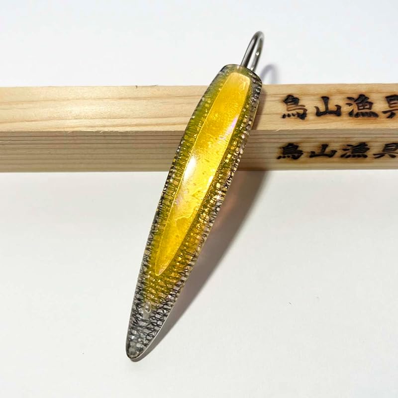 

bow angle lure 9-9.5cm toriyama fishing gear trolling lures aurora 3d fluorescent yellow orange 1 piece