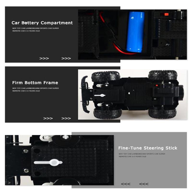 1:18 Čtyřsměrné elektrické bezdrátové auto na dálkové ovládání Nabíjecí Otevírací Slitinové Vysokorychlostní Terénní Drift Chi
