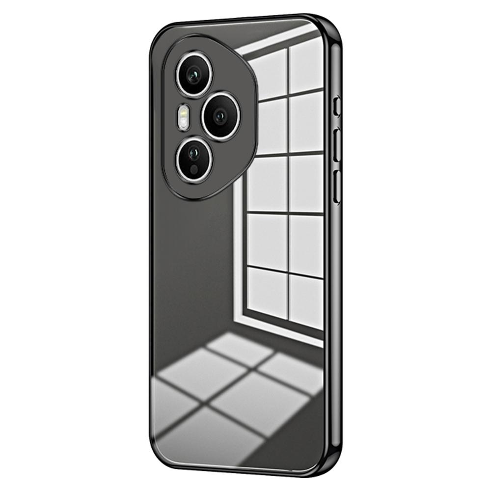 Für Honor 400 Pro 5G (Global) Hülle Galvanisierter Rahmen Weiche TPU Handyhülle