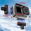 Professional 60m Waterproof Housing Case For Action 6 Camera Diving Case Shell With Magnetic Quick Release 1/4in Hole