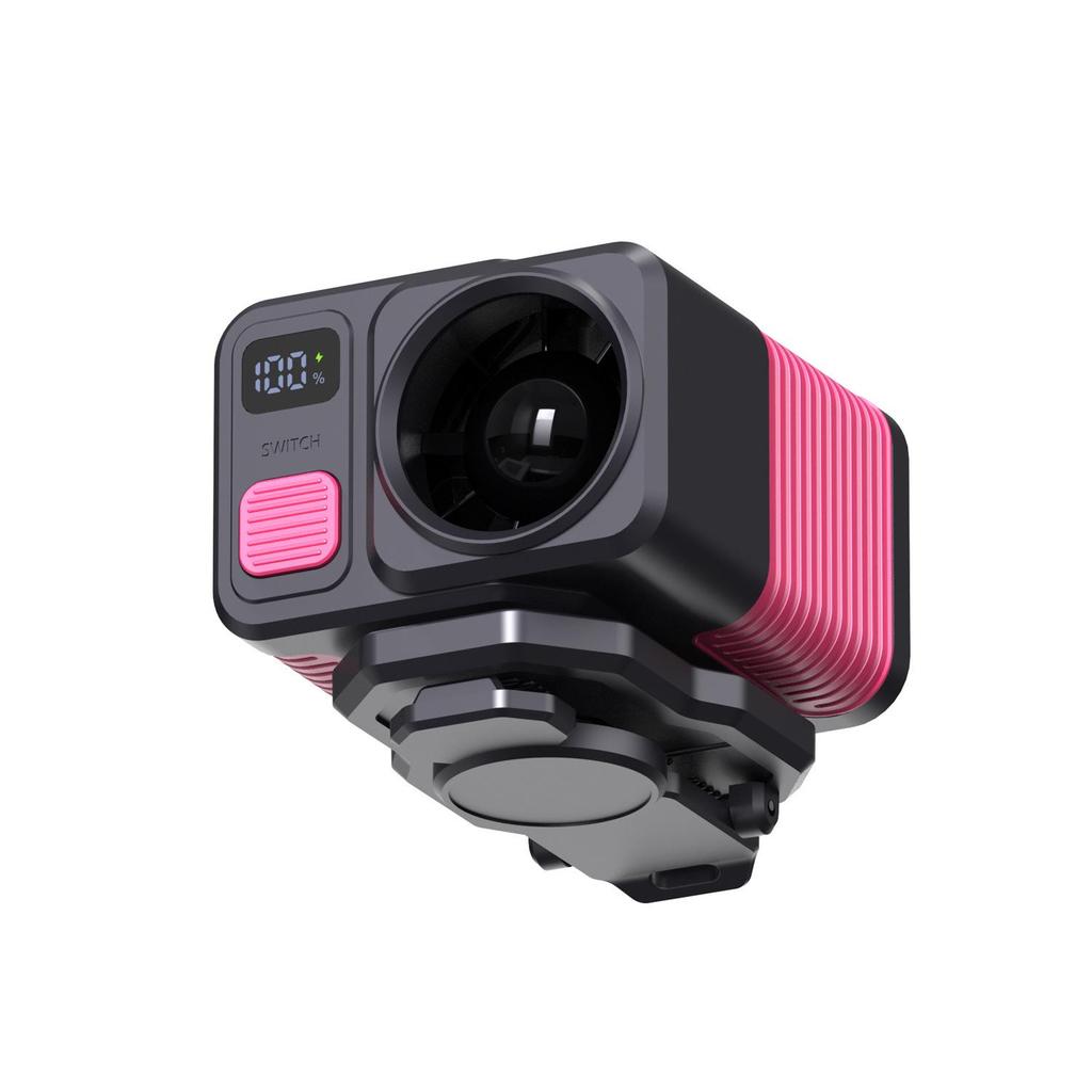 Portable USB-Charging Waist Fan with Umbrella Clip and Multifunctional Design