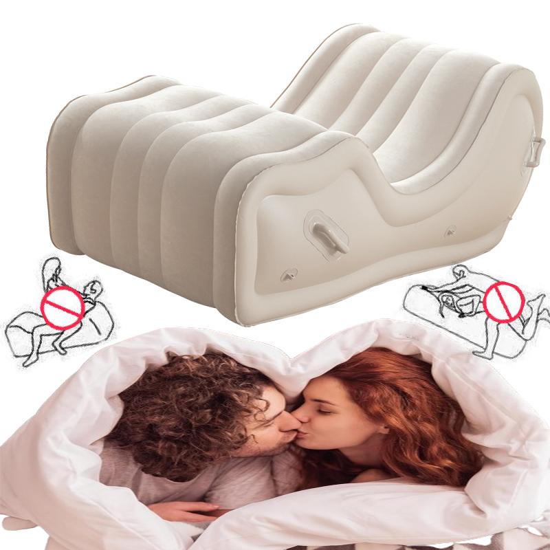 Couple Games Inflatable Sex Sofa Bed Chaise Living Room Furnitures for Tantra Sofa Air Rocking Seat  Toys Love Chair Sextoys