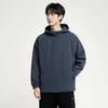 Li-Ning Minimalist Letter Brand Logo Loose Windbreaker Hoodie Men Outerwear AFDVJ19-2