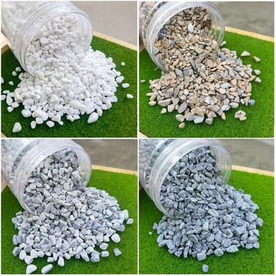 1 Set simulierte kleine Steine 100g Mikro-Kies Boden Gestein für DIY Sandtisch Szene Garten Eisenbahn Zug Straße Pflastermaterial