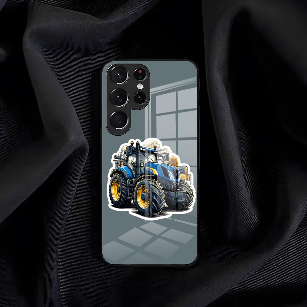 Tractor N-New H-Holland Phone Case For Samsung S26 S25 Edge S24 S23 S22 S21 S20 Ultra Plus FE Glass Cover