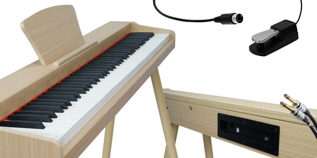MusicMate MM-P20-BG PrestigeNote BEIGE Digital Piano