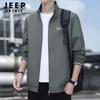 JEEP SPIRIT Men's Casual Stand-Collar Jacket