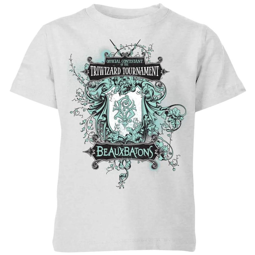 

Harry Potter Triwizard Tournat Beauxbatons Kids T-Shirt - Grey - 3-4 Years 100