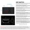 Dual Socket Switch 8M Indian Standard Wall Touch Switch Compatible with Alexa Google Assistant Voice Control Tuya
