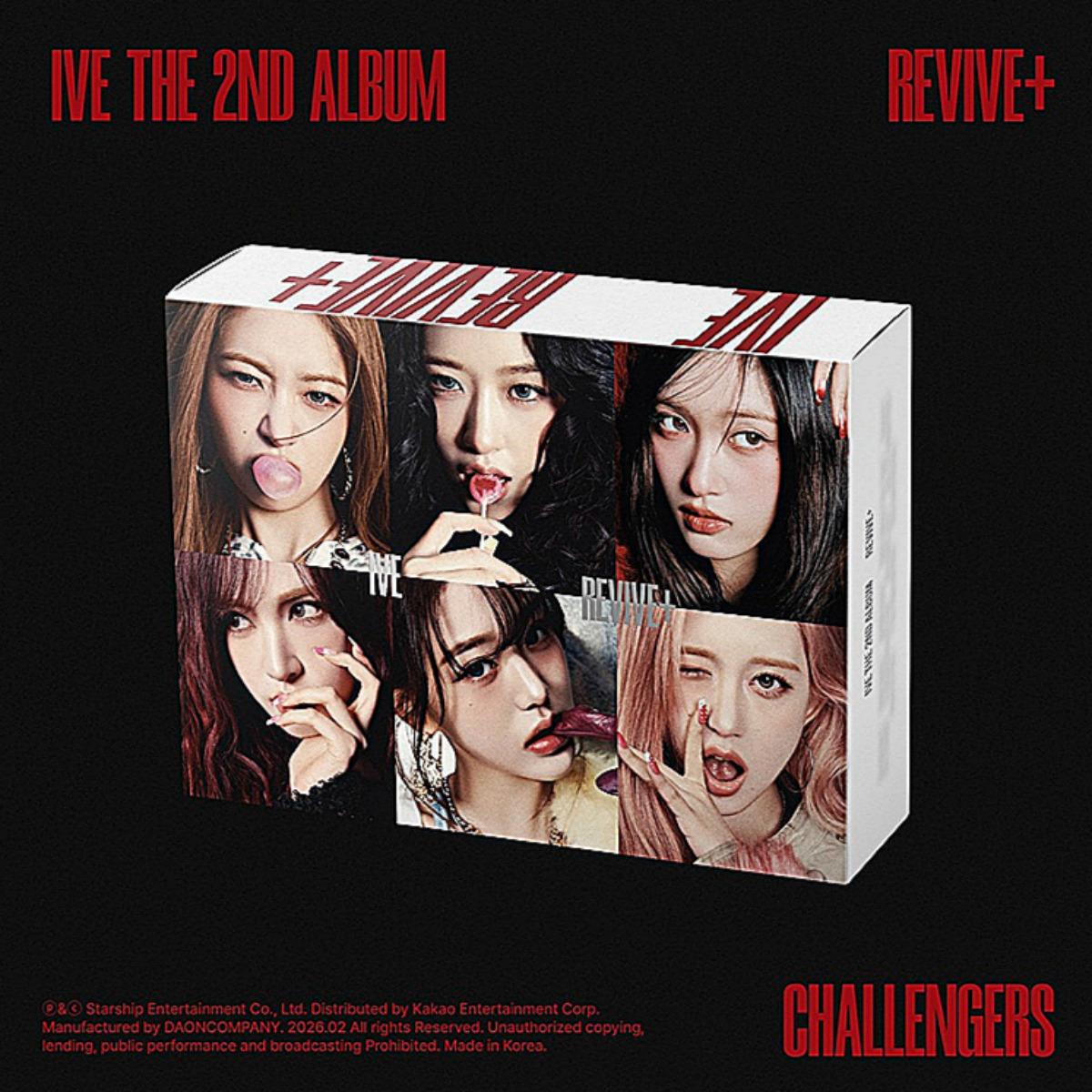 IVE - REVIVE+ / Второй альбом ( BANGERS версия. / ВЕРСИЯ ПРЕТЕНДЕНТОВ. / СПОЙЛЕРЫ версия. ) CHALLENGERS ver.