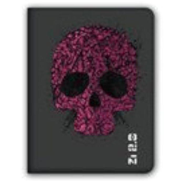 Housse pour Tablette - VARIOS - Ziron - Crâne - 7 pouces - Rose