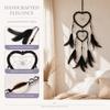 Black Handmade Dream Catcher 15.75inch Dream Catcher Ornament  Home Wall Decor