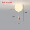 Modern Acrylic Spherical Cartoon Bear Resin Small Animal Bedroom Ceiling lamp Children's room Chandelier Corridor Ceiling Lamp