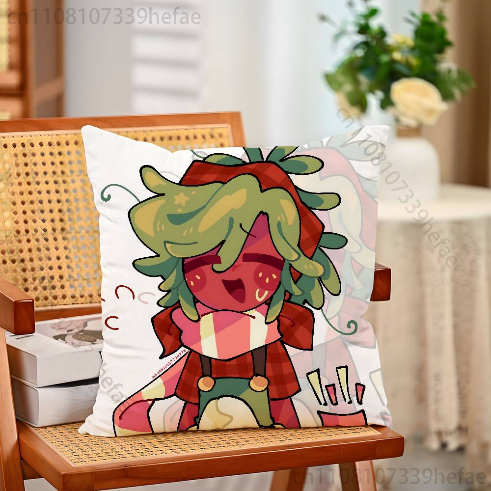 SSprout DDandys World Print Polyester Pillow Case for Valentine gift Home Sofa Cushion Cover Decoration Custom