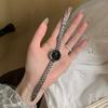 Vintage Polygon Dial Bracelet Watch Elegant Bracelet Strap Quartz Watch Luxury Gift Wristwatch for Women
