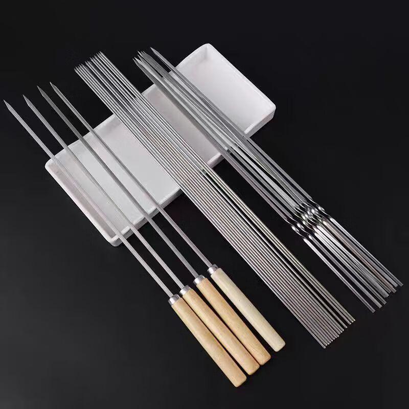 OEING Edelstahl Flache Grillspieße