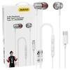 Dudao X1Prot In-Ear Wired Usb-C 1.2 M Headphones - White