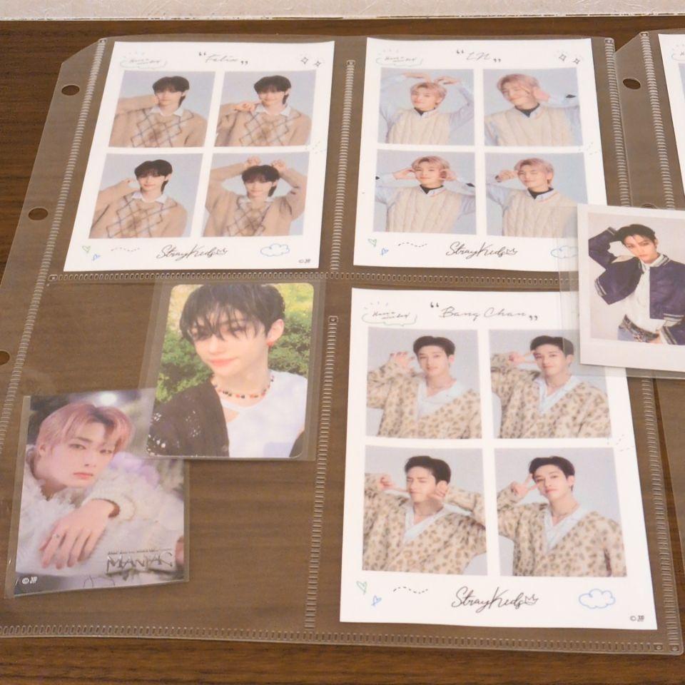 [USED] Stray Kids MIROH album set photo card clear file