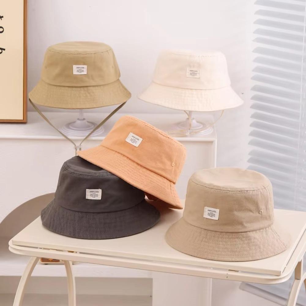 Simple Baby Bucket Hat For Kids Panama Basin Cap Summer Toddler Fisherman Hats  Boys Girls