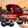 4Pcs 56mm Car Wheel Hub Center Cap Aluminum Metal Logo Sticker For Hyundai GDi N Line I10 Azera Genesis G70 G80 G90 Accent HH51