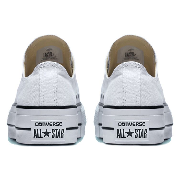 Converse Chuck Taylor All Star Lift Ox White Black Women Sneakers 560251C