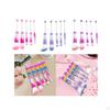 5 Pieces Beaded Eyeshadow Brush Make Up Tool Kits DIY Foundation Angled Beauty for