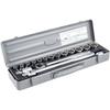 TONE Socket Wrench Set 1/2 inch Drive 17 Pieces Silver