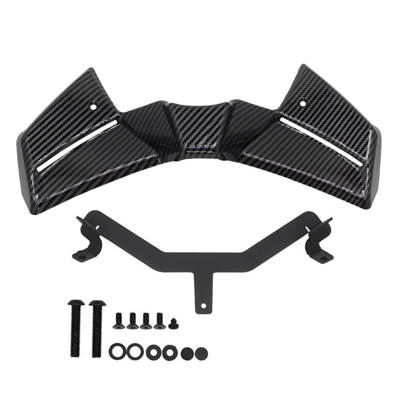 For Yamaha Mt-09 Mt 09 Mt09 2024 2025 Motorcycle Front Spoiler Kit Downforce Naked Frontal Spoilers Winglet Aerodynamic Wing