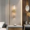 Nordic Minimalist Crystal Wall Lamp for Living Room, Stairway, Bedroom, and Corridor.