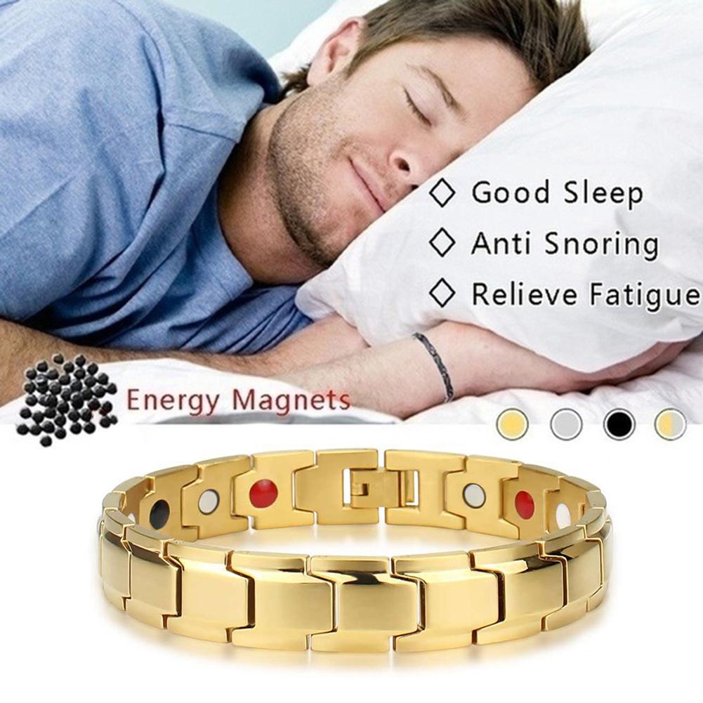 Magnete Negatives Germanium Abnehmen Armreifen Gesundheitsarmband Krafttherapie Abnehmbar Hilft beim Schlafen Armreif