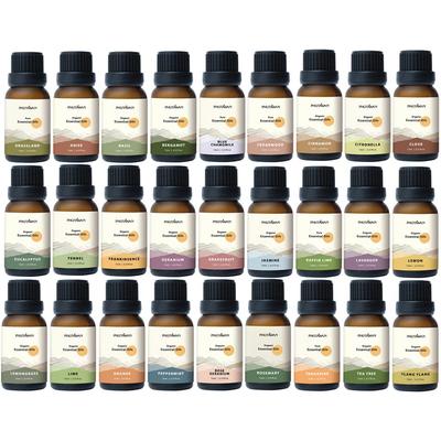 Organický Čistý Esenciálny Olej, Aromaterapia pre Každodenný Život, 15 ml.