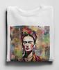 Maglietta Ispirata a Frida Kahlo | Maglietta d'Arte | Artiste Donne | Unisex | V3 | Bohem