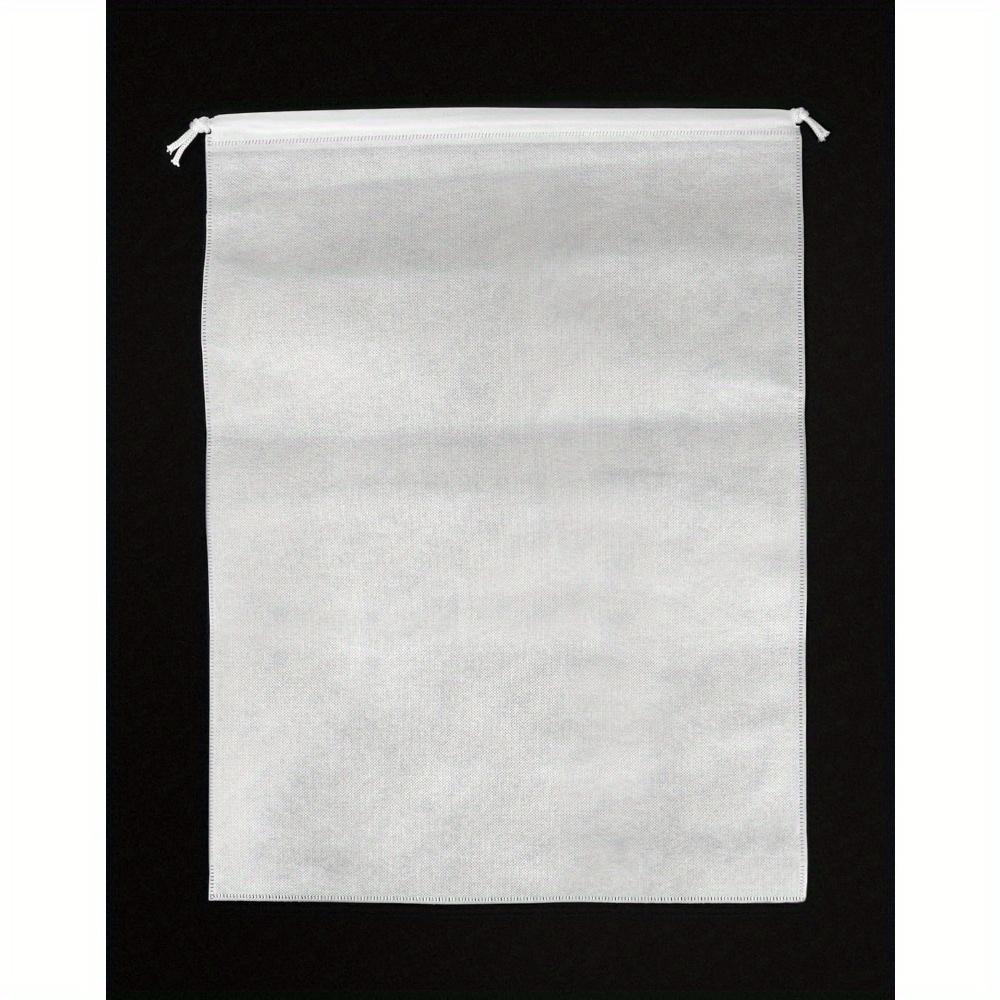 Pokrowce przeciwkurzowe ze sznurkiem, 6 szt. Oddychająca włóknina Duży materiałowy woreczek do przechowywania Worek ze sznurkiem na torebki, portmonetki, buty