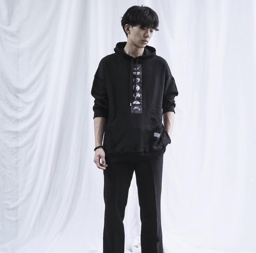 Ev Moon Phase Oversized Hoodie