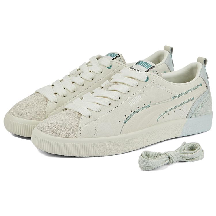 Puma Suede Vintage Beautiful Flow Comfortable Low-Top Sneakers Unisex Sneakers 386340-01