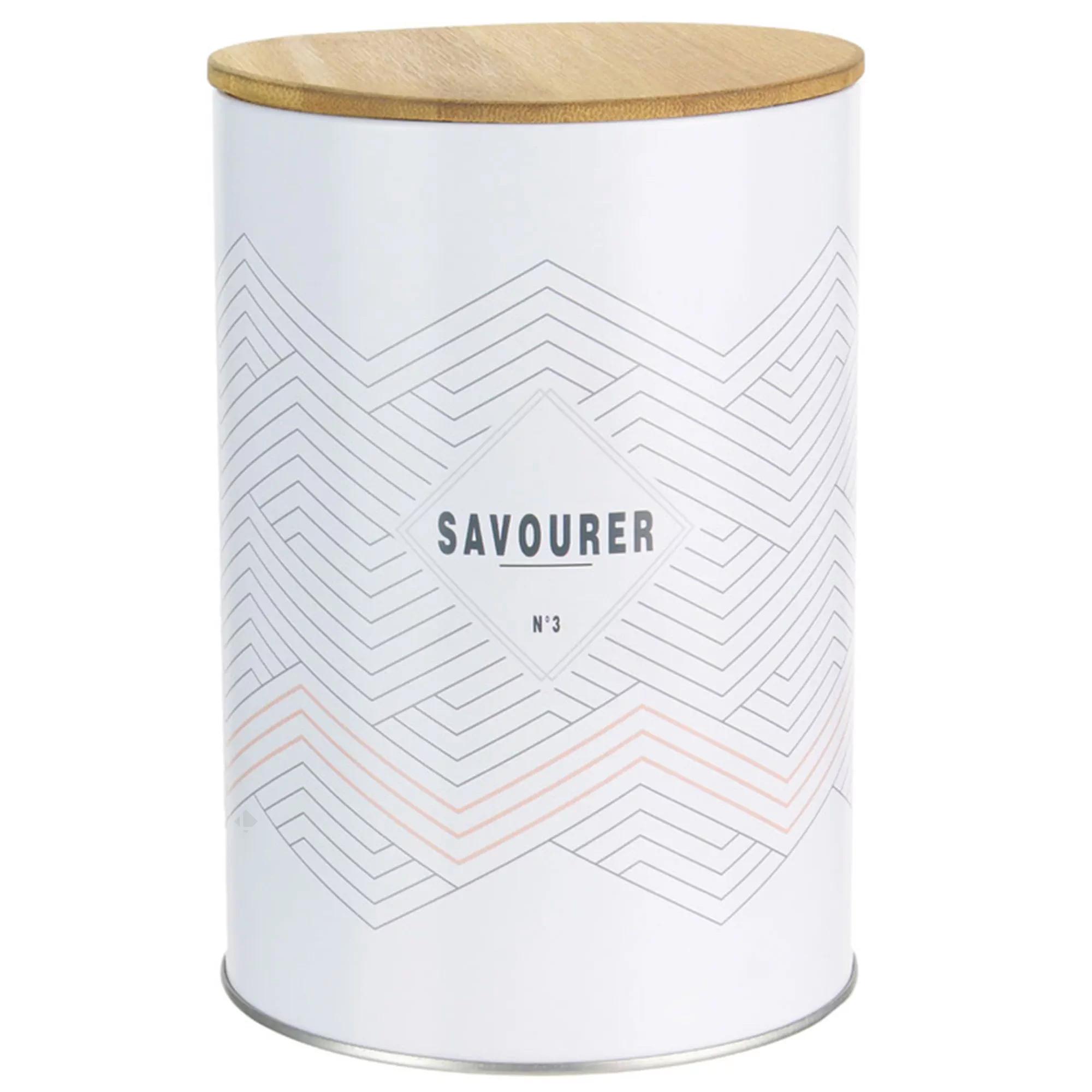 Boîte métal ronde OSLO Savourer