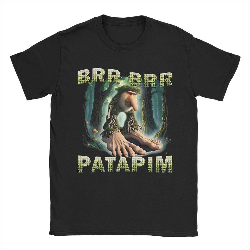 Funny Italian Brainrot Meme Graphic Print T Shirts Men Women  100% Cotton  Tee Shirt Clothing