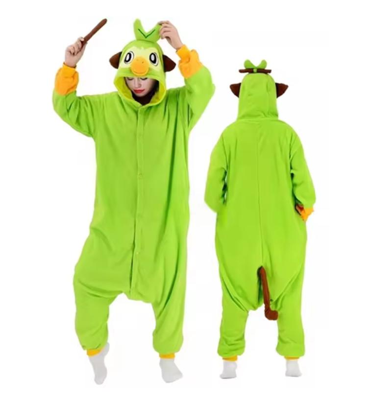 

Women Onesies Grookey Kigurumi Halloween Party Cosplay Costume Pijamas Sleepwear Monkey Jumpsuit Gift S