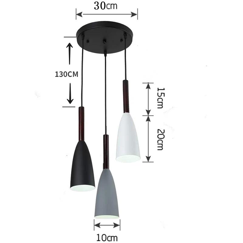 Nordic Minimalist Pendant Light Modern Hanging Lamp Dining Table Kitchen Island Lighting Fixture Dining Room Hoom Decoration