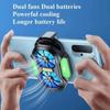 Rechargeable Mobile Phone Cooler 600mAh Dual Fan Cooler New Game Cooling Back Clip  For Gaming