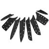 3-8 Inch Kitchen Knife Sheath Black Plastic Knife Covers Knife Blade Protector Cover Edge Guards Case Kitchen Accessory