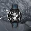 Diesel Watch Quartz Movement Leather Strap 43Mm Black Dial Multifunction Chronograph Calendar Men watches DZ4572-NLP