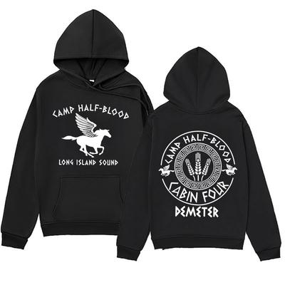 Camp Half Blood Graphics Hoodies Percy Jackson Long Island Sound Print Sweatshirt Men Women Harajuku Style Hoodie Y2k Streetwear